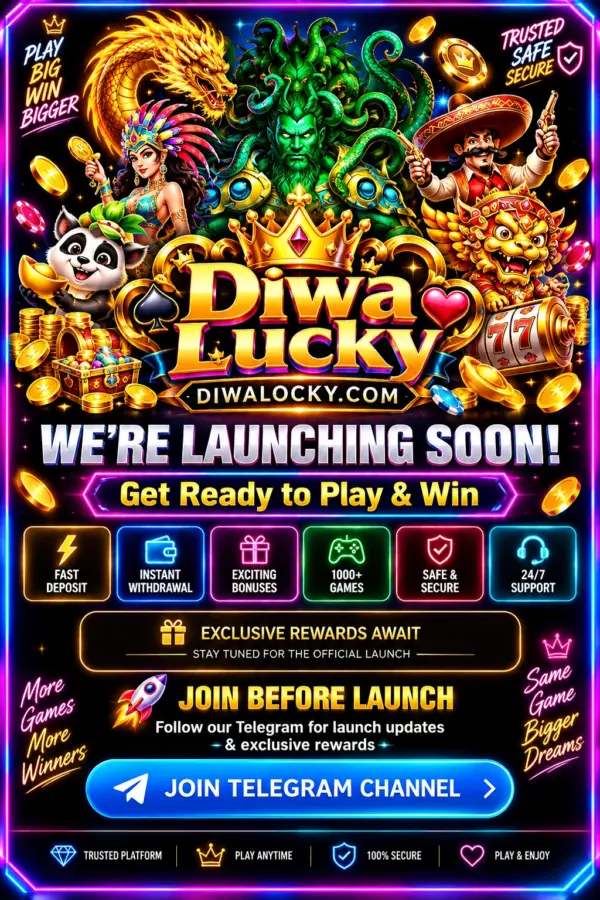 Diwa Lucky launch poster